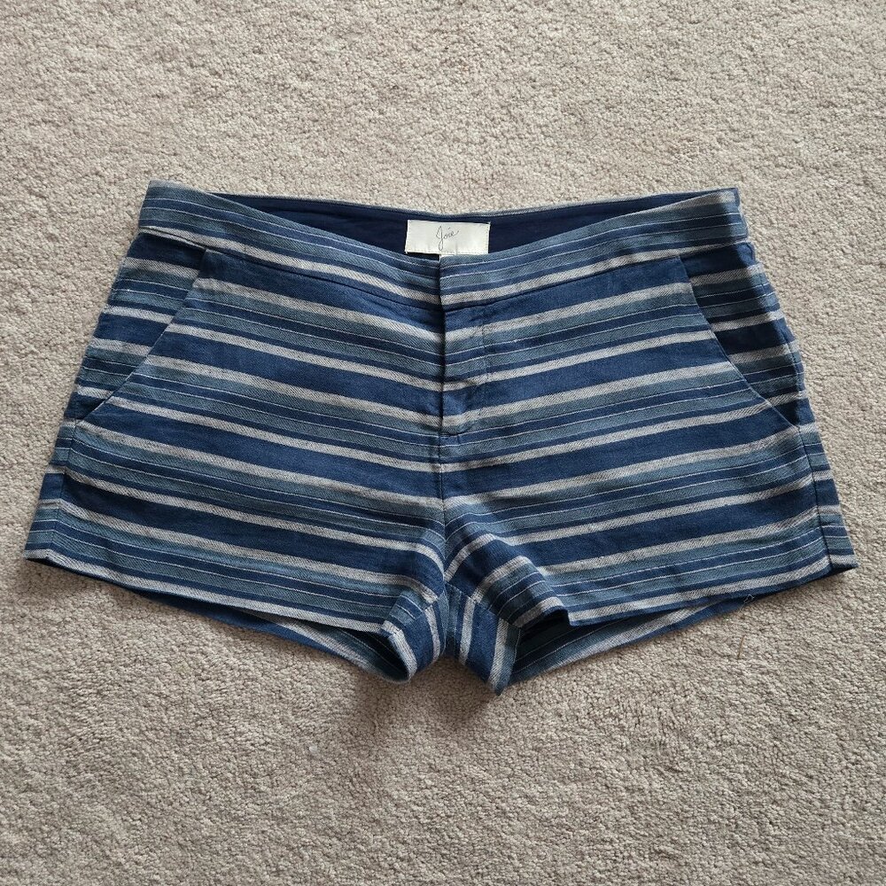 Striped Linen Joie Shorts